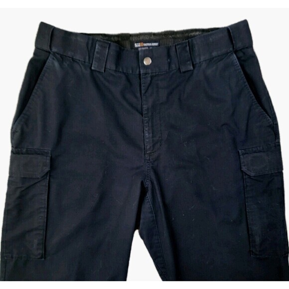 5.11 Tactical Series TAC 105C Ripstop Pants Field Style Black Men's 38 READ DESC - Picture 1 of 12